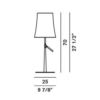 Birdie - Lámpara de sobremesa - FOSCARINI - Imagen 5