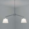 Tolomeo basculante suspensión 2 brazos - Lámpara de suspensión - ARTEMIDE