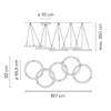 Halo circular - Lámpara de suspensión - VIBIA - Imagen 12