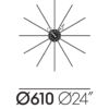 Star Clock - Wall clocks - VITRA - Imagen 5