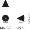 Cone clock - Desk clocks - VITRA - Imagen 4